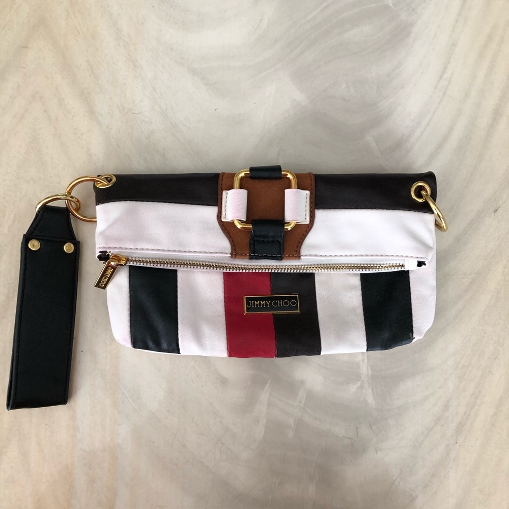 Jimmy Choo fold over Clutch